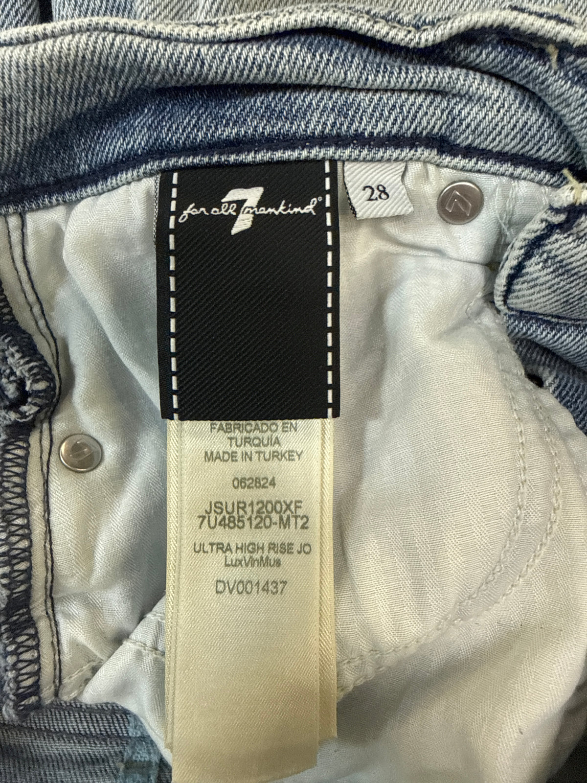 7 for all Mankind Luxe Vintage Wide-Leg Jeans (org$228)
