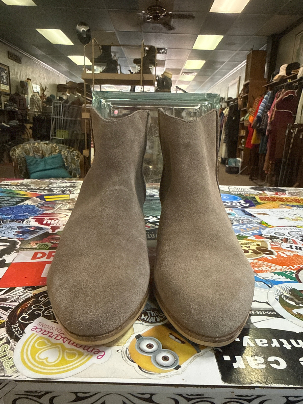 Dr Scholls Suede Ankle Boots (org$125)