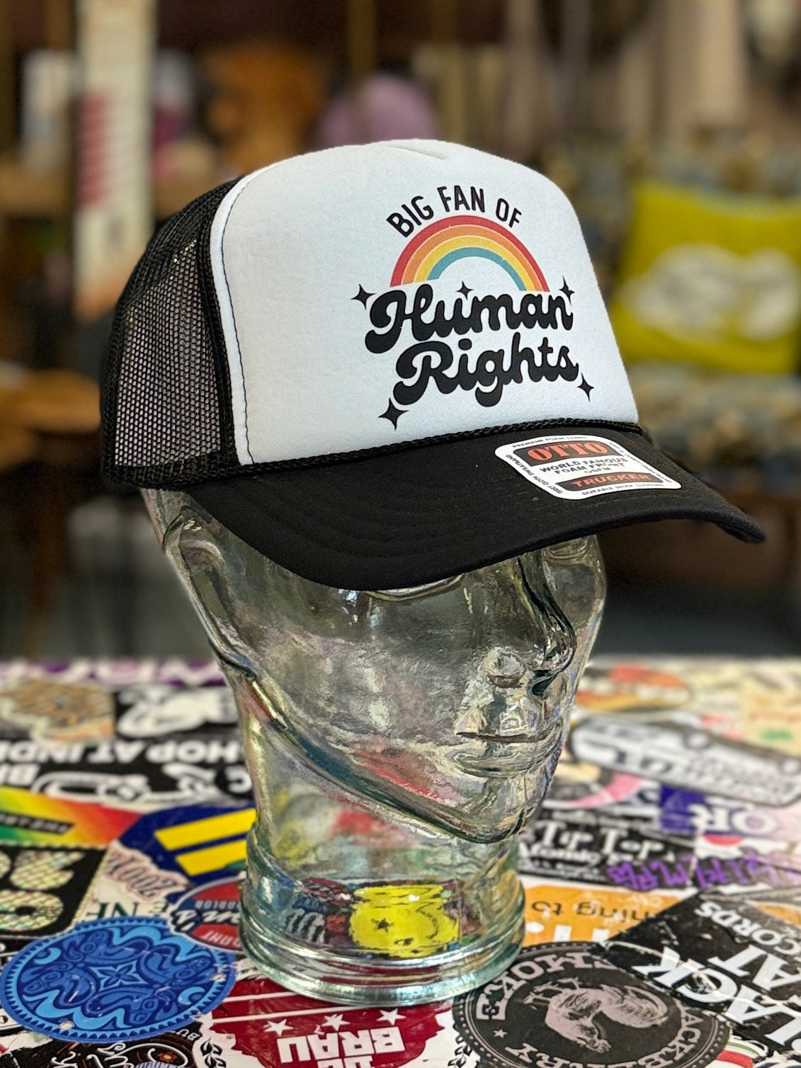 NWT Human Right Trucker Hat