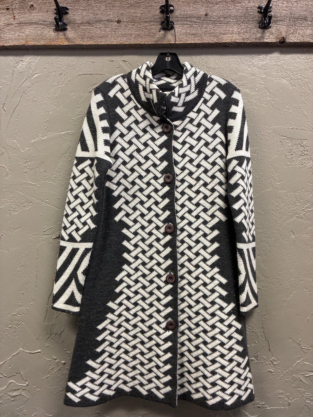 Cocogio Knit Sweater Coat (org$145)