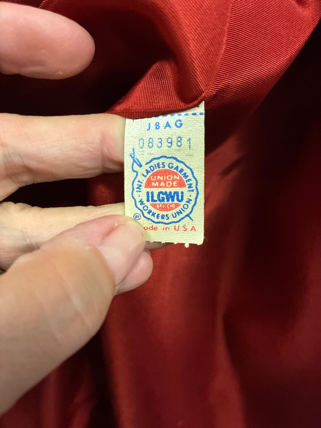 Vtg 60s Michel Daniel Tweed Coat