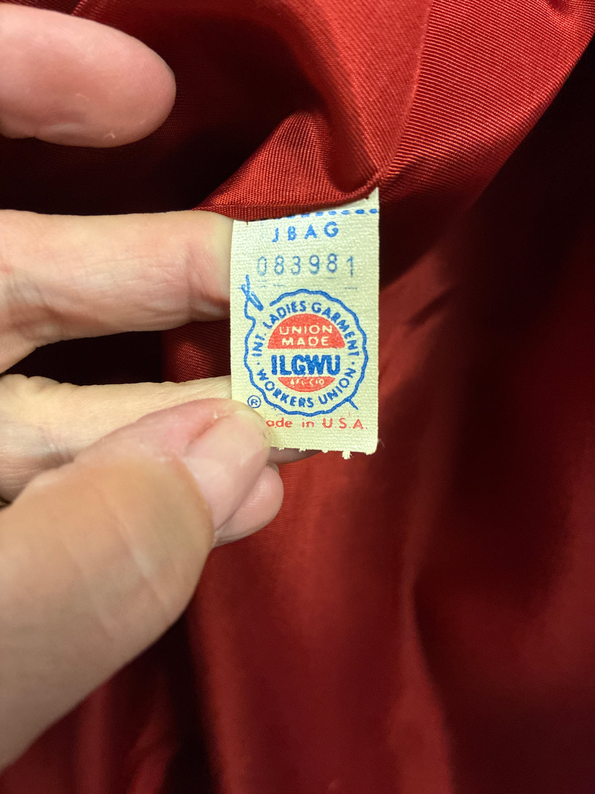 Vtg 60s Michel Daniel Tweed Coat