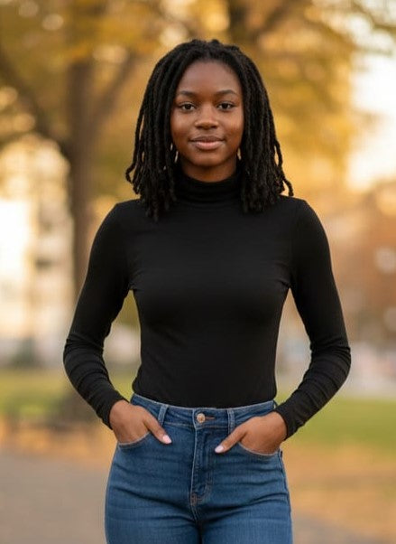 Yelete Seamless Mock Neck