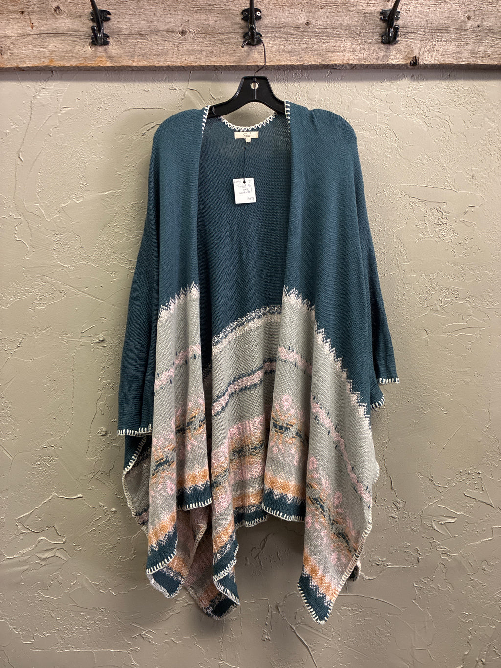 NWT Easel Oversized Wrap (org$60)