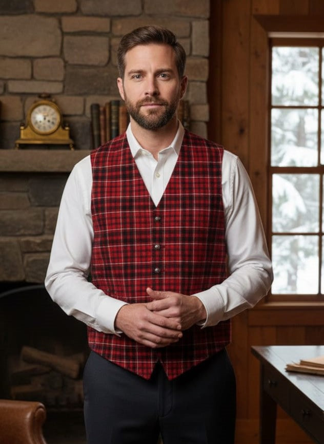 Vtg 50s/60s Pendleton Wool Vest