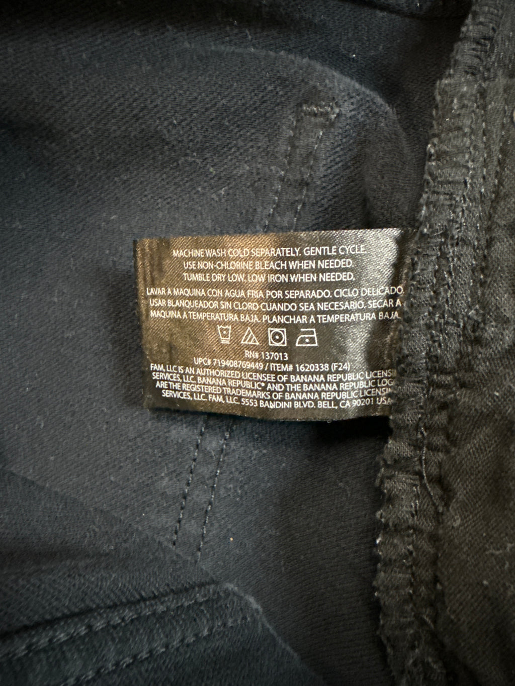 Banana Republic Slim Fit Pant (org$110)