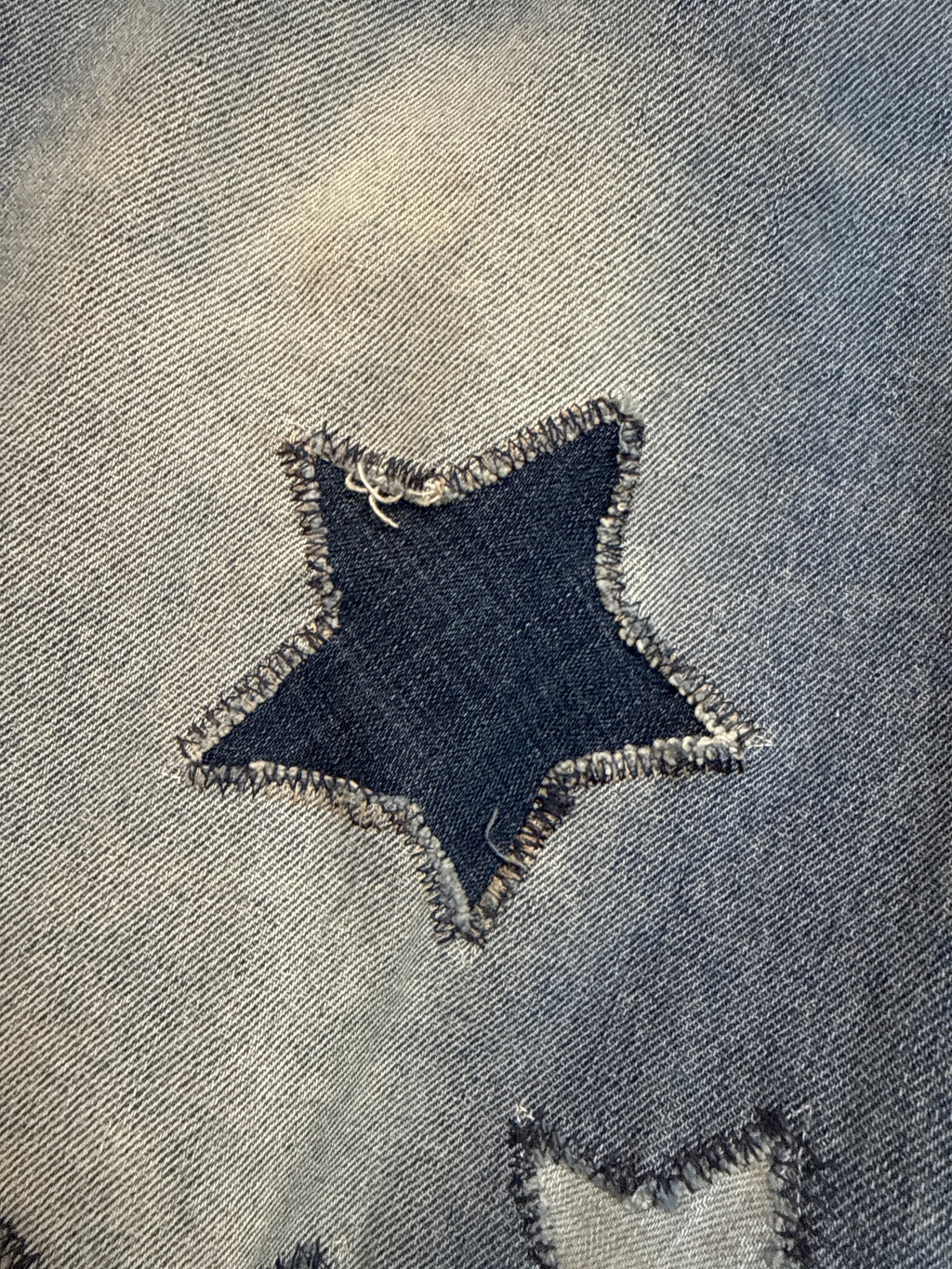 Stella Patchwork Barrel Jeans