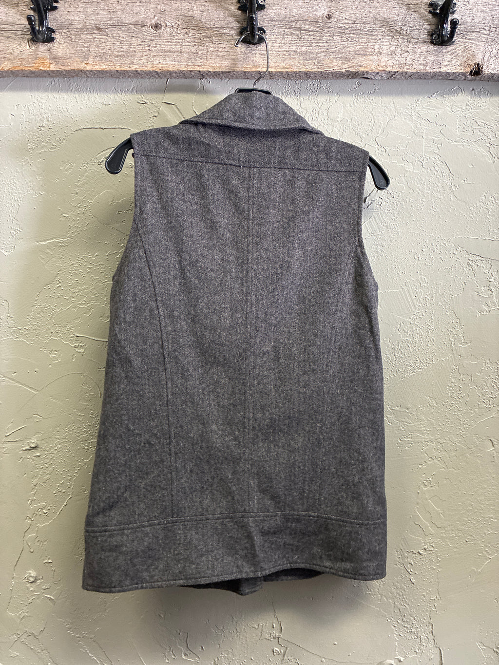 Banana Republic Asym Zip Moto Vest (org$145)
