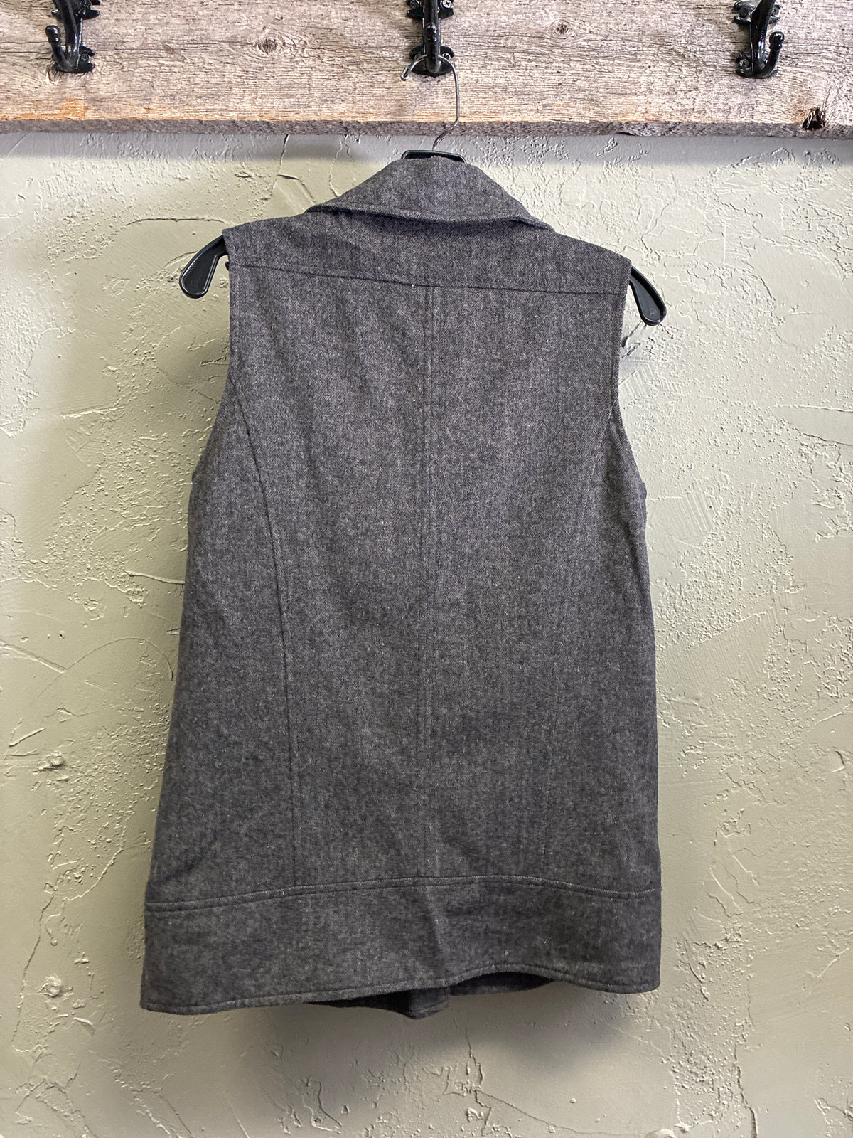 Banana Republic Asym Zip Moto Vest (org$145)