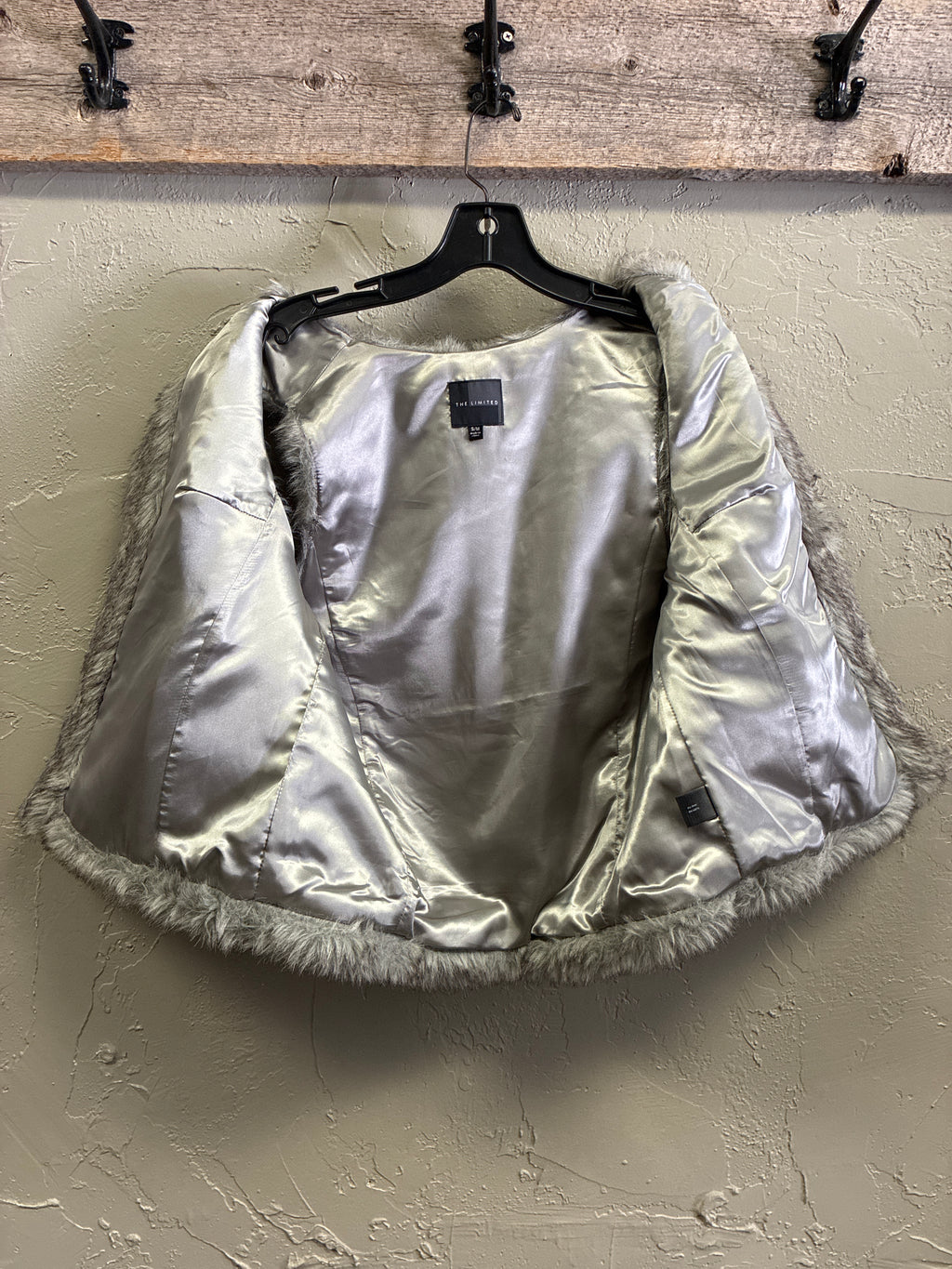 The Limited Faux Fur Vest (org$98)