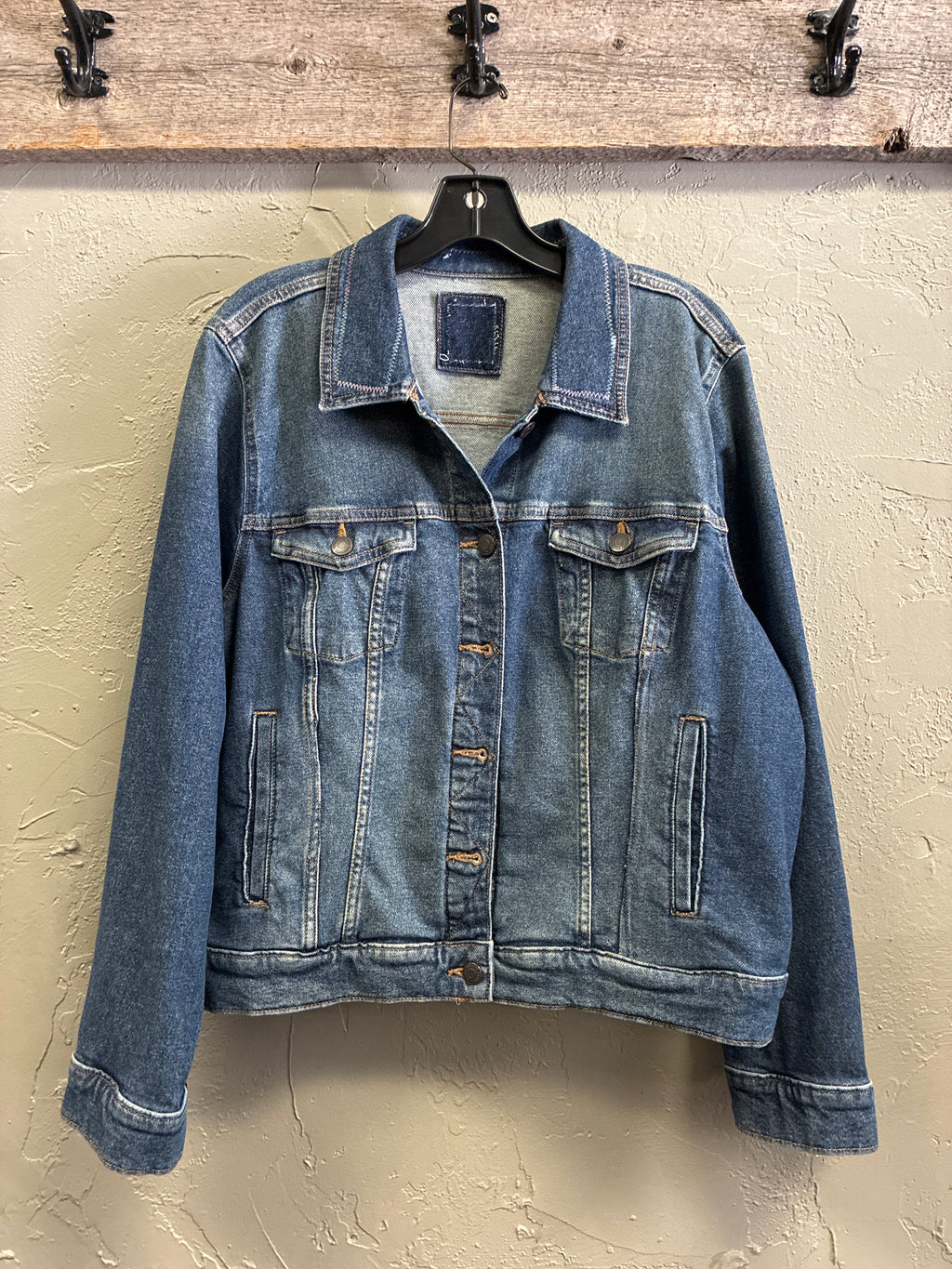 Upcycled Denim Trucker Jacket
