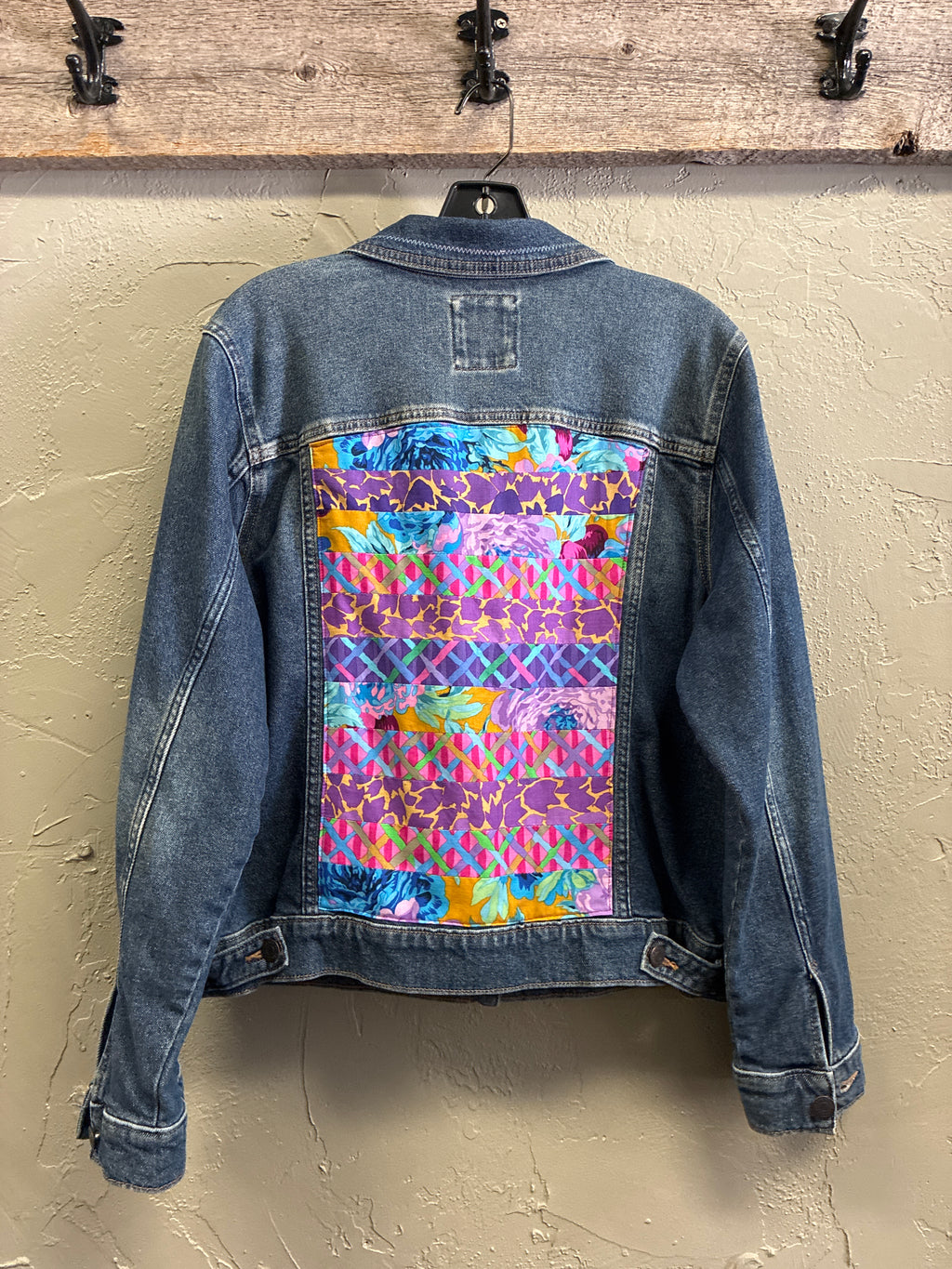 Upcycled Denim Trucker Jacket