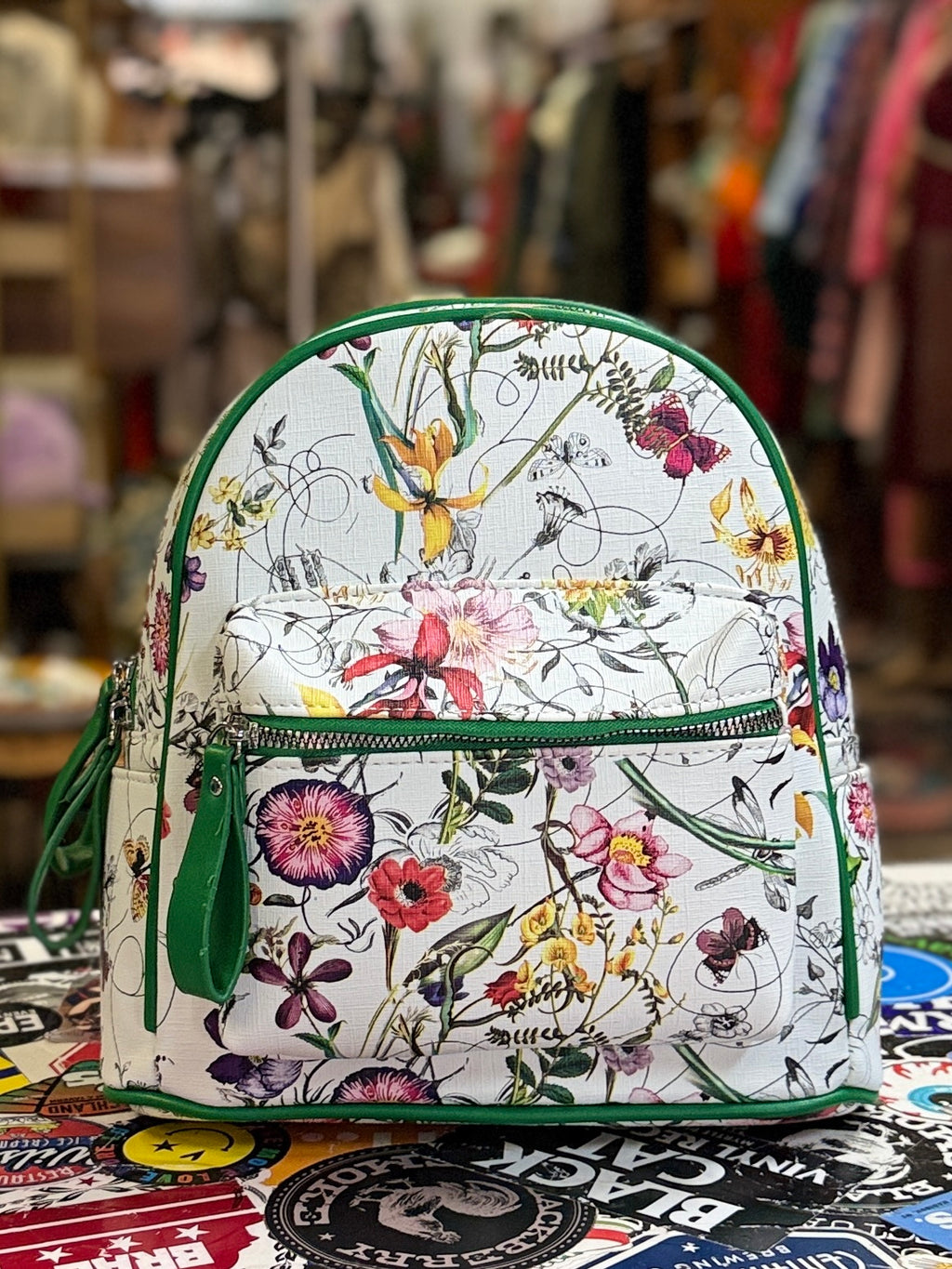 NWOT Flora & Botanica Mini Backpack