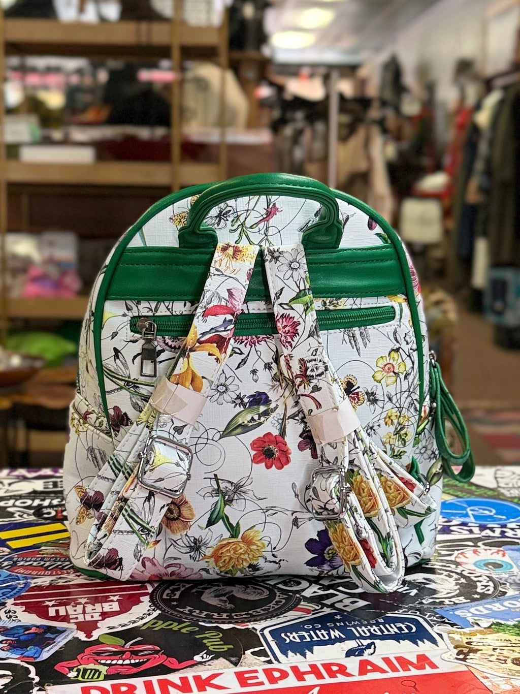 NWOT Flora & Botanica Mini Backpack