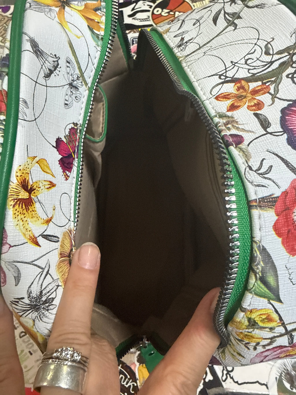 NWOT Flora & Botanica Mini Backpack