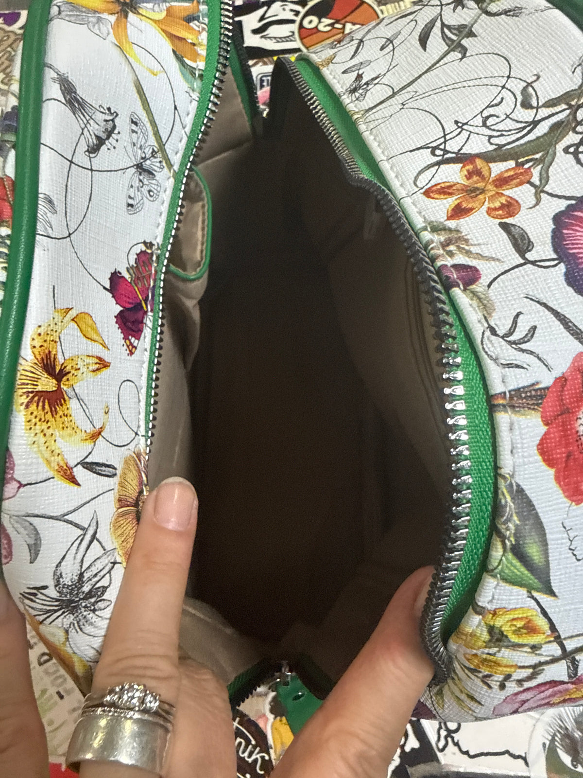 NWOT Flora & Botanica Mini Backpack