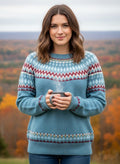 Nordic Fair Isle Pullover Sweater