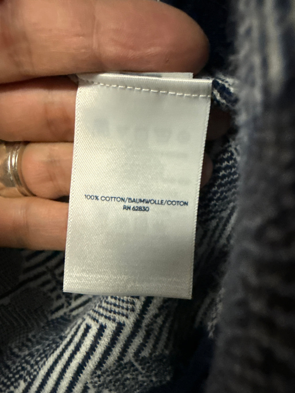 Lands End Jacquard Open-Front Cardi (org$80)