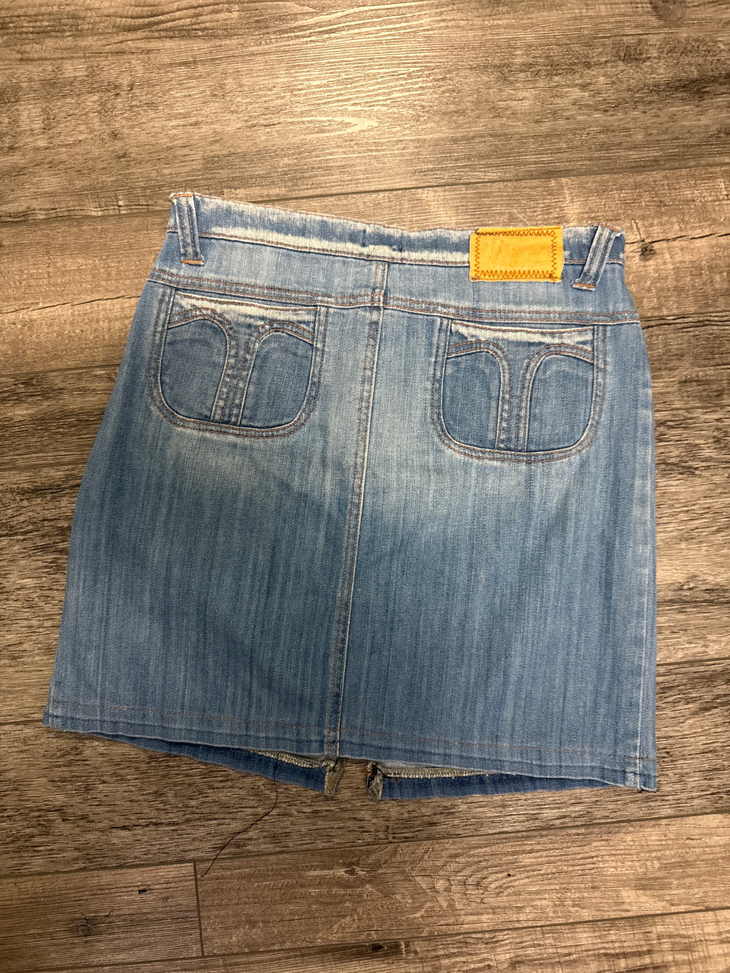 Vtg D&G Denim Mini Skirt (org$350)