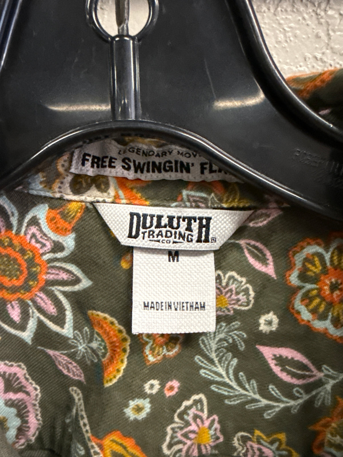 Duluth Trading Flannel Tunic (org$65)