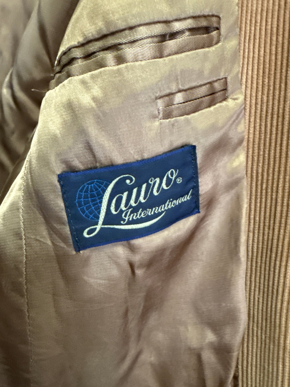 Vtg 70s Western Yoke Corduroy Blazer