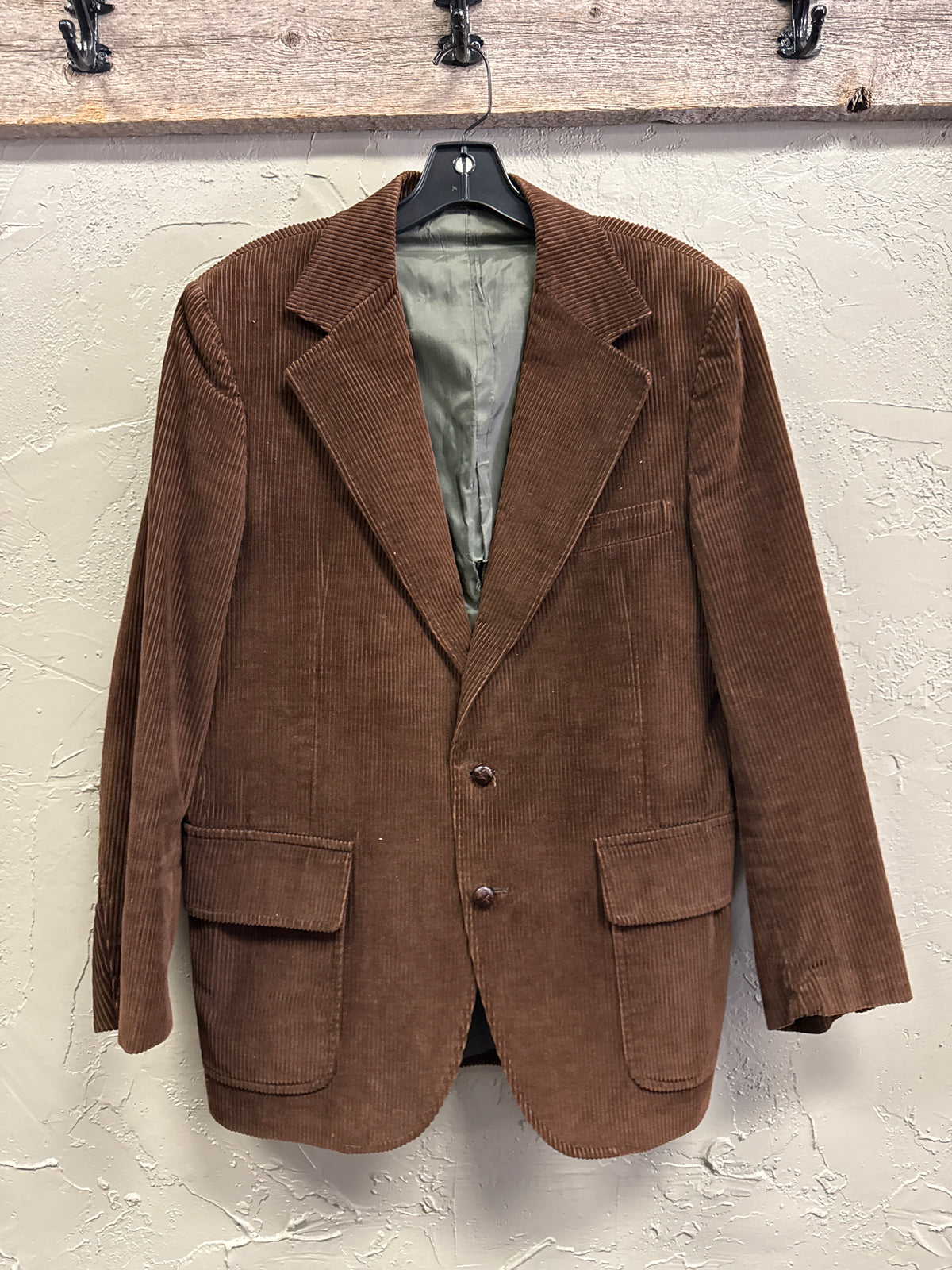 Vtg 70s Corduroy Sport Coat