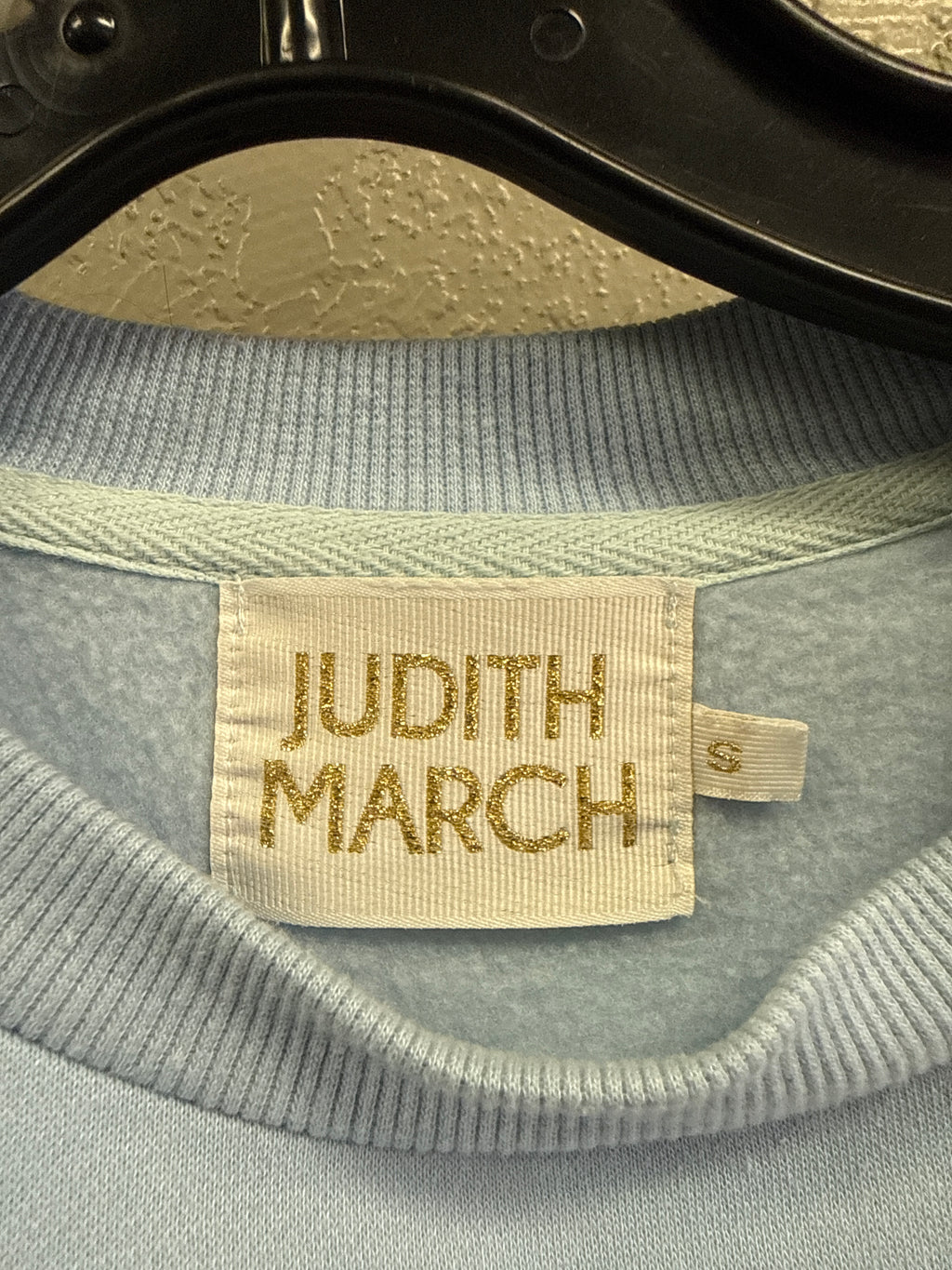 Judith March Sequin Patch Crewneck (org$132)