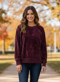 Lou&Grey Velour Crewneck Sweatshirt