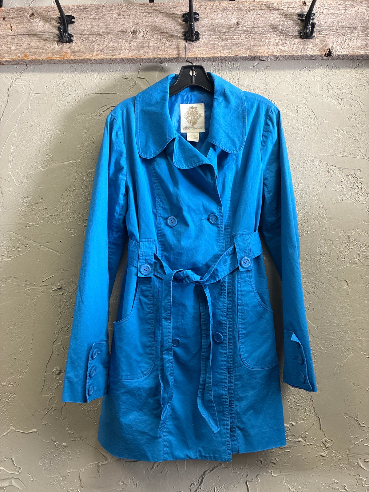 BB Dakota Dbl-Breasted Trench Coat (org$98)