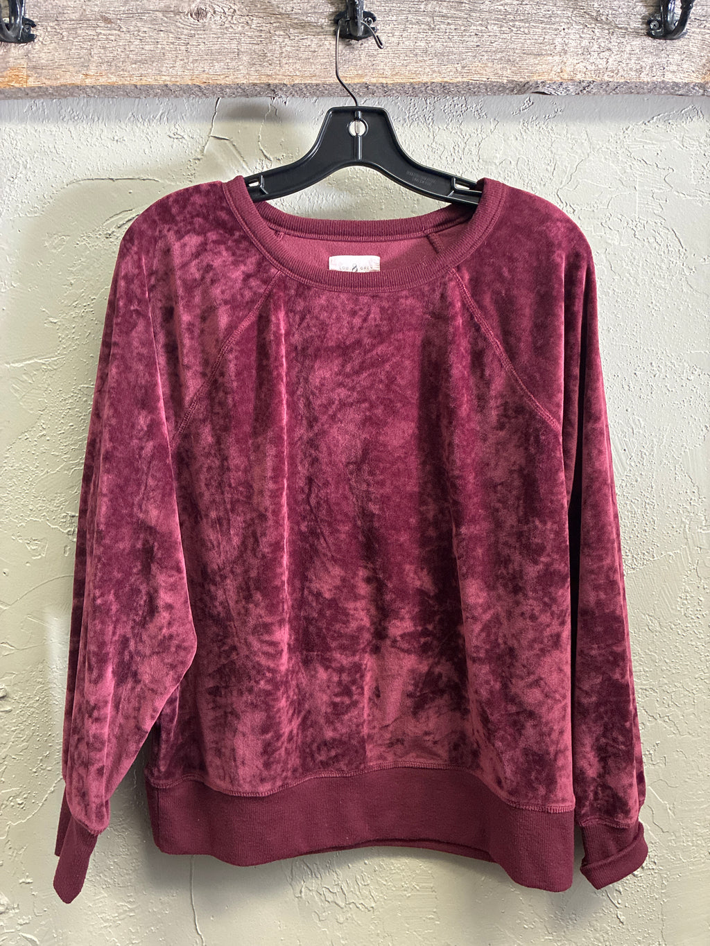 Lou&Grey Velour Crewneck Sweatshirt