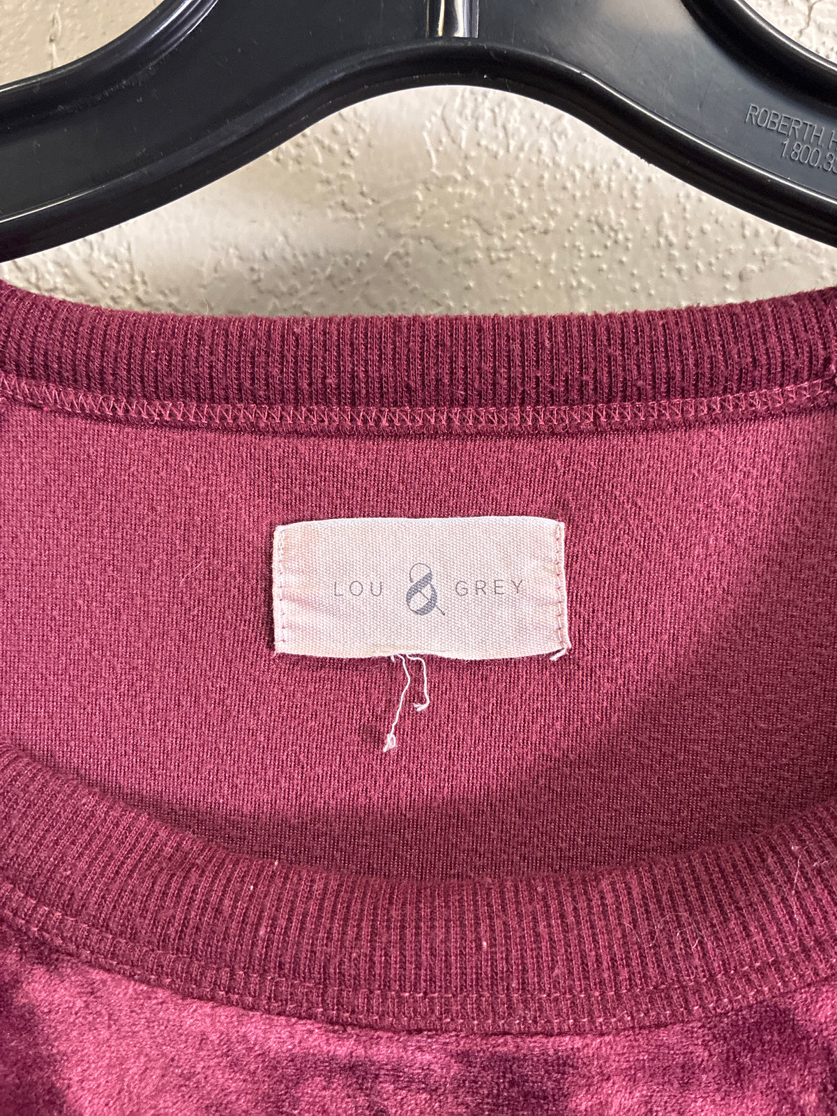 Lou&Grey Velour Crewneck Sweatshirt