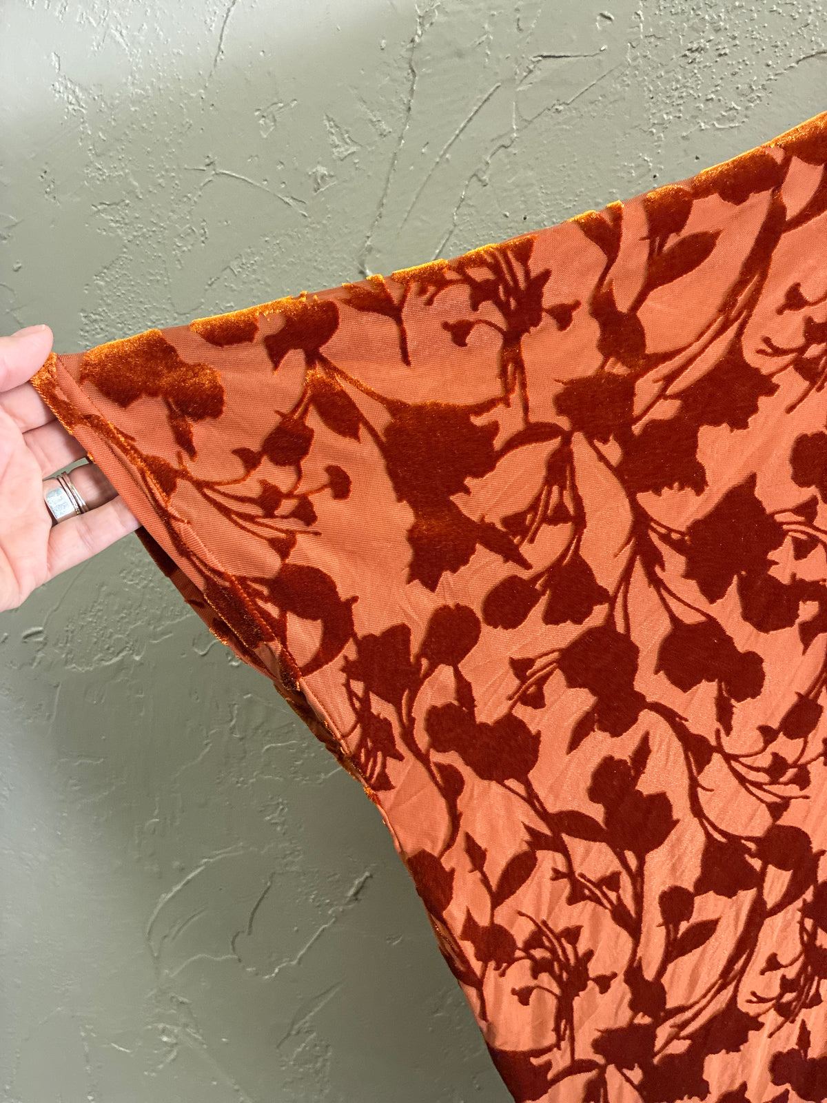 Burnout Floral Kimono