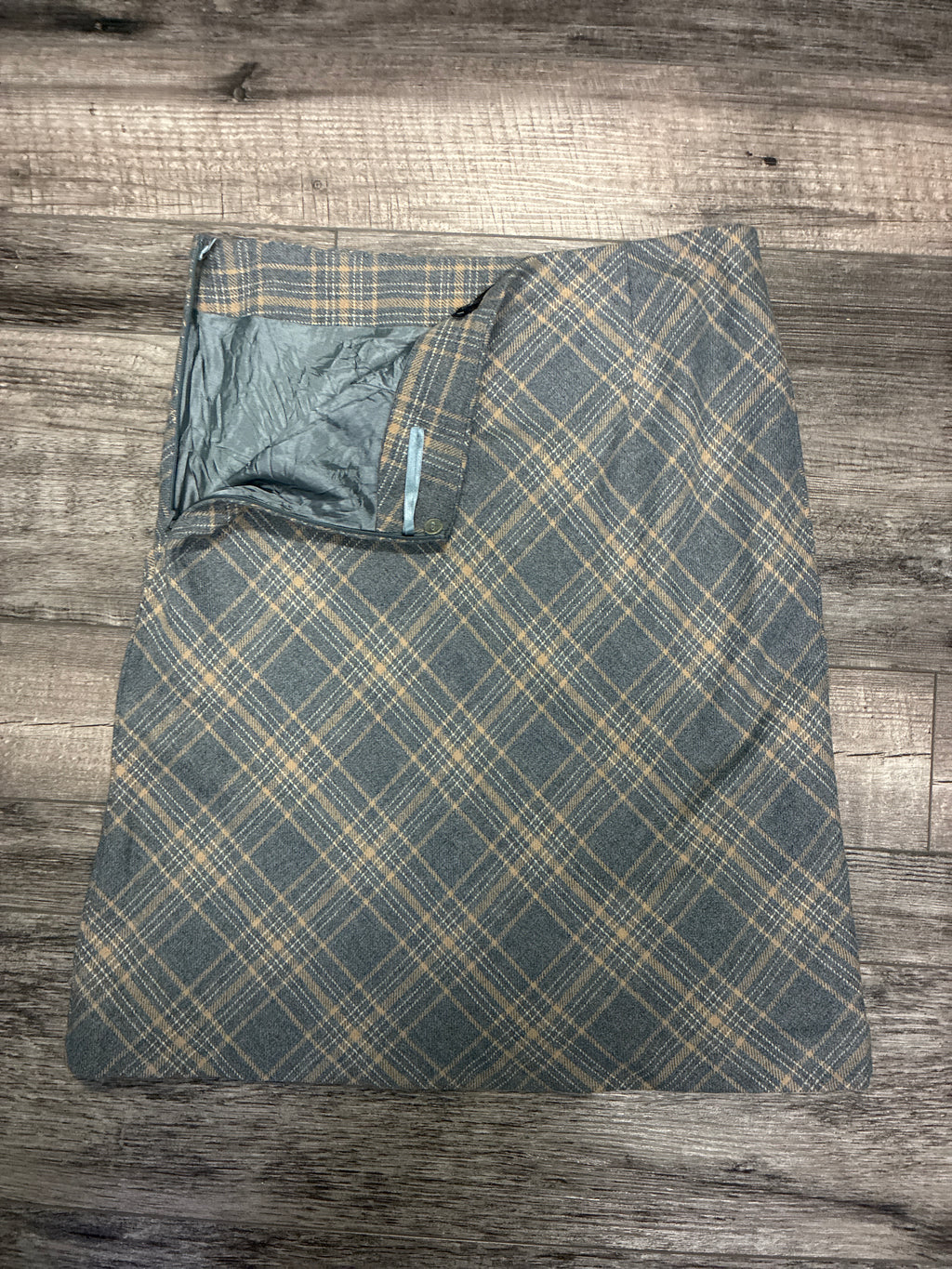 Vtg Y2K Hennes Plaid Skirt