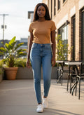 Madewell High-Rise Skinny (org$128)