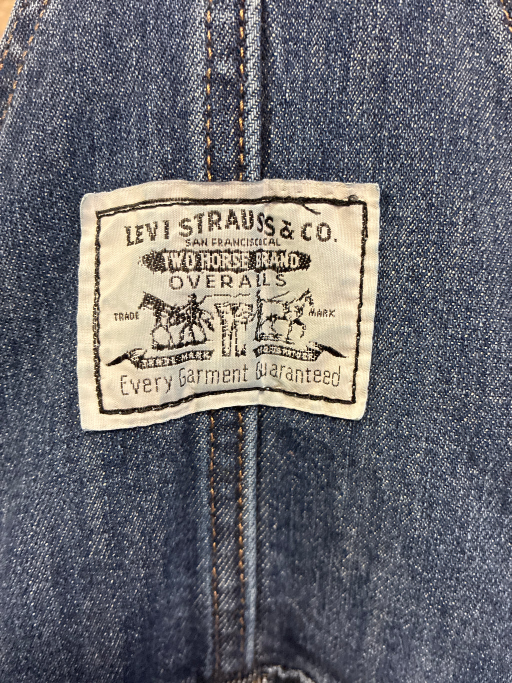 Levi Strauss Straight-Leg Bibs