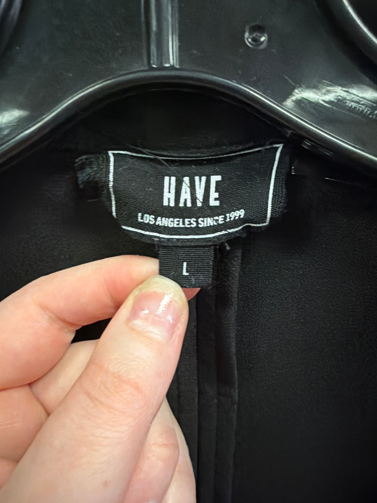 HAVE Longline Drape Blazer Jacket