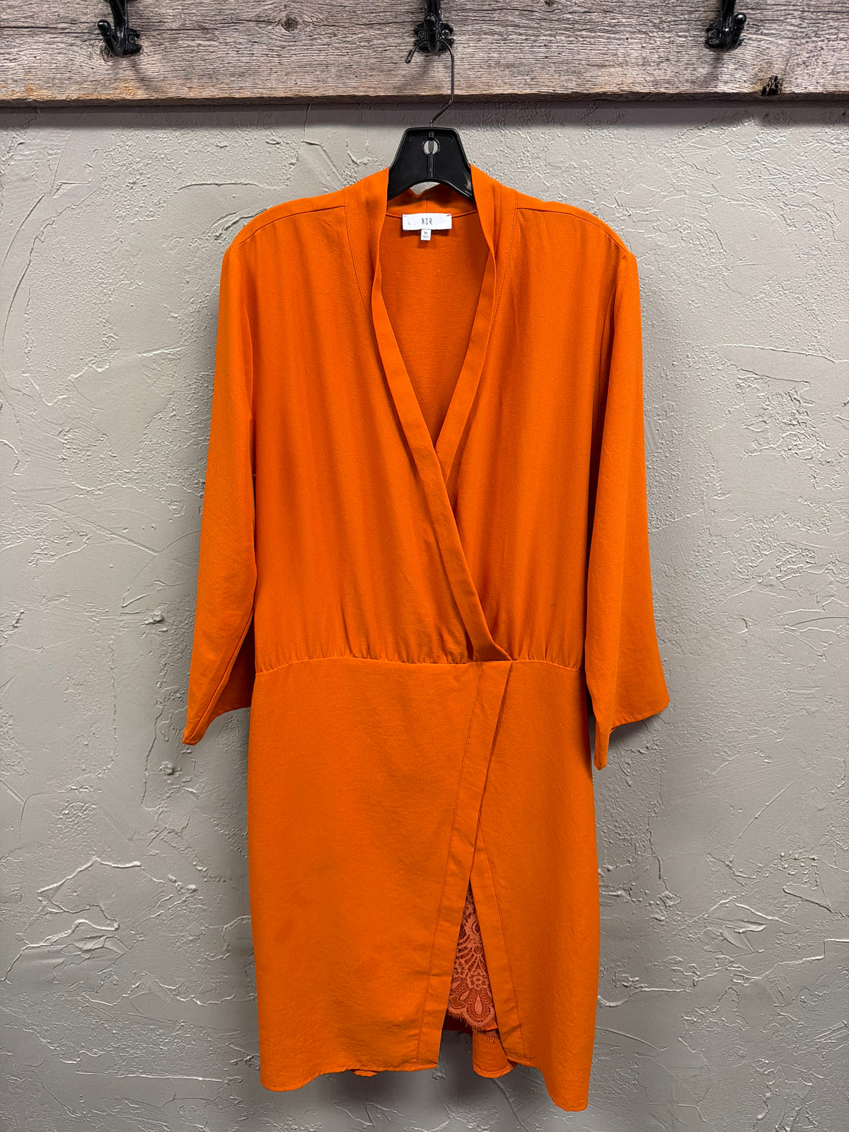 NSR Naomi Surplice Dress (org$150)