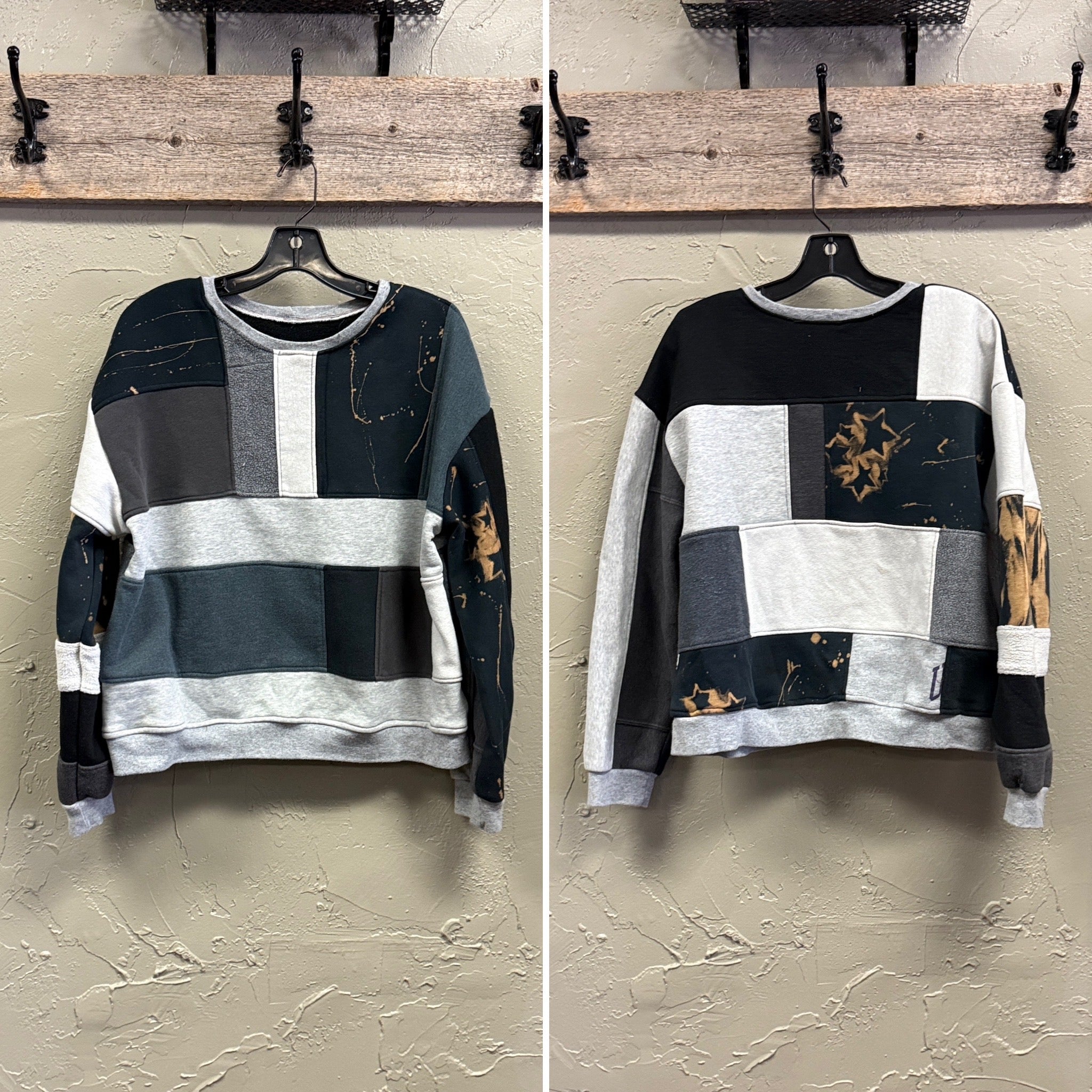 UNISEX PATCHWORK SWEATSHIRTS