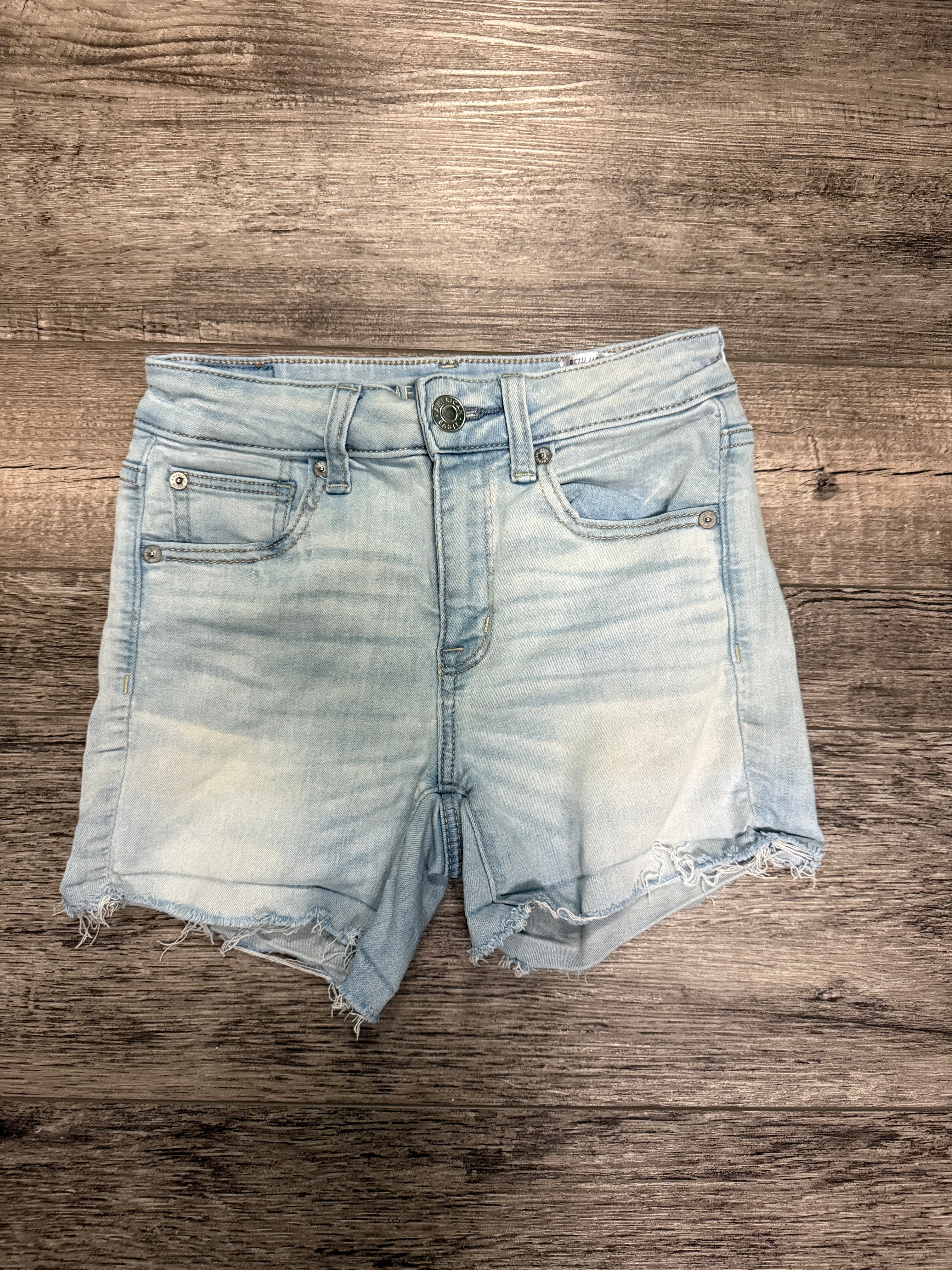 AEO Distressed Denim Shorts (org$60)