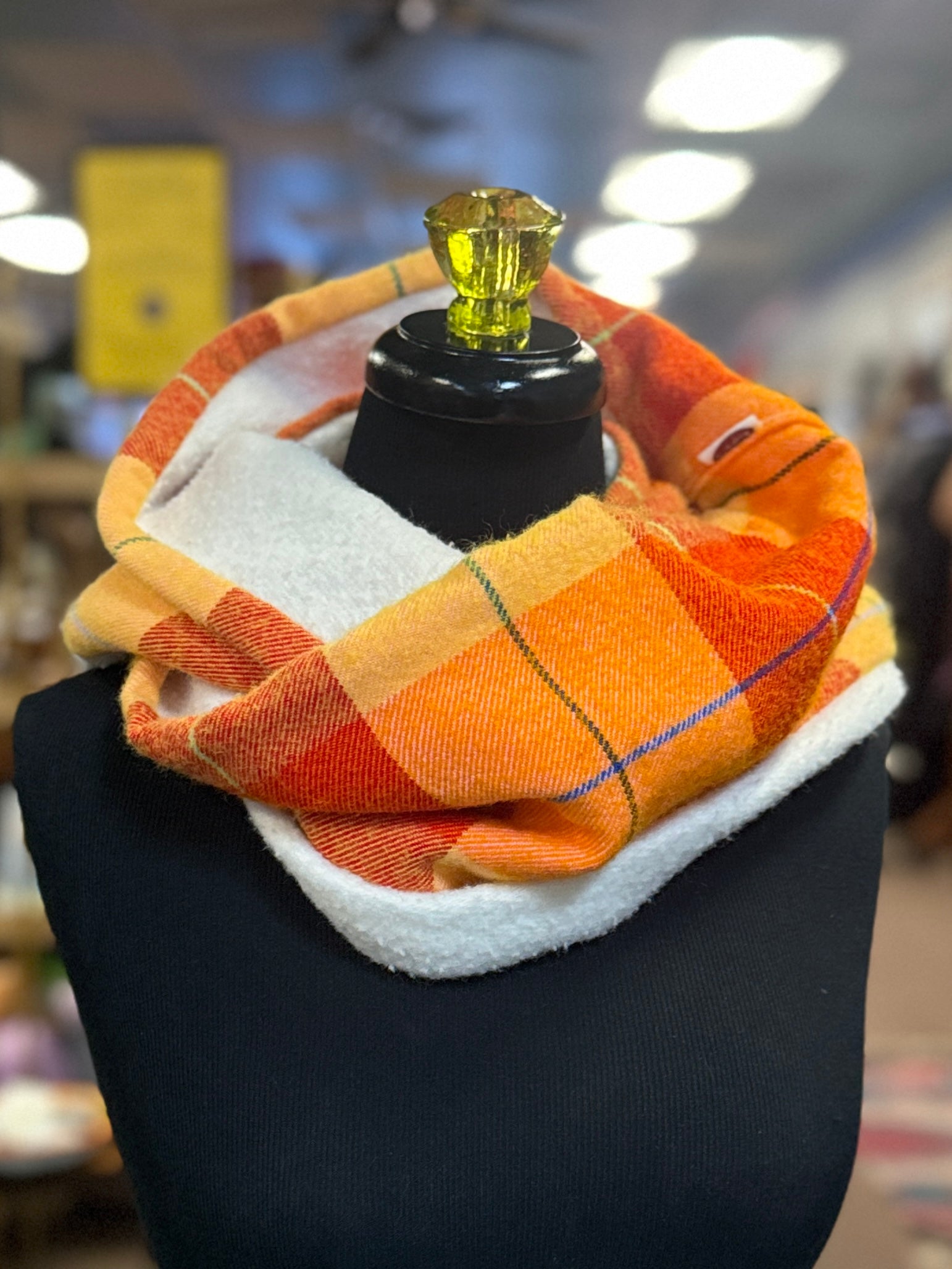 VTG FABRIC INFINITY SCARVES