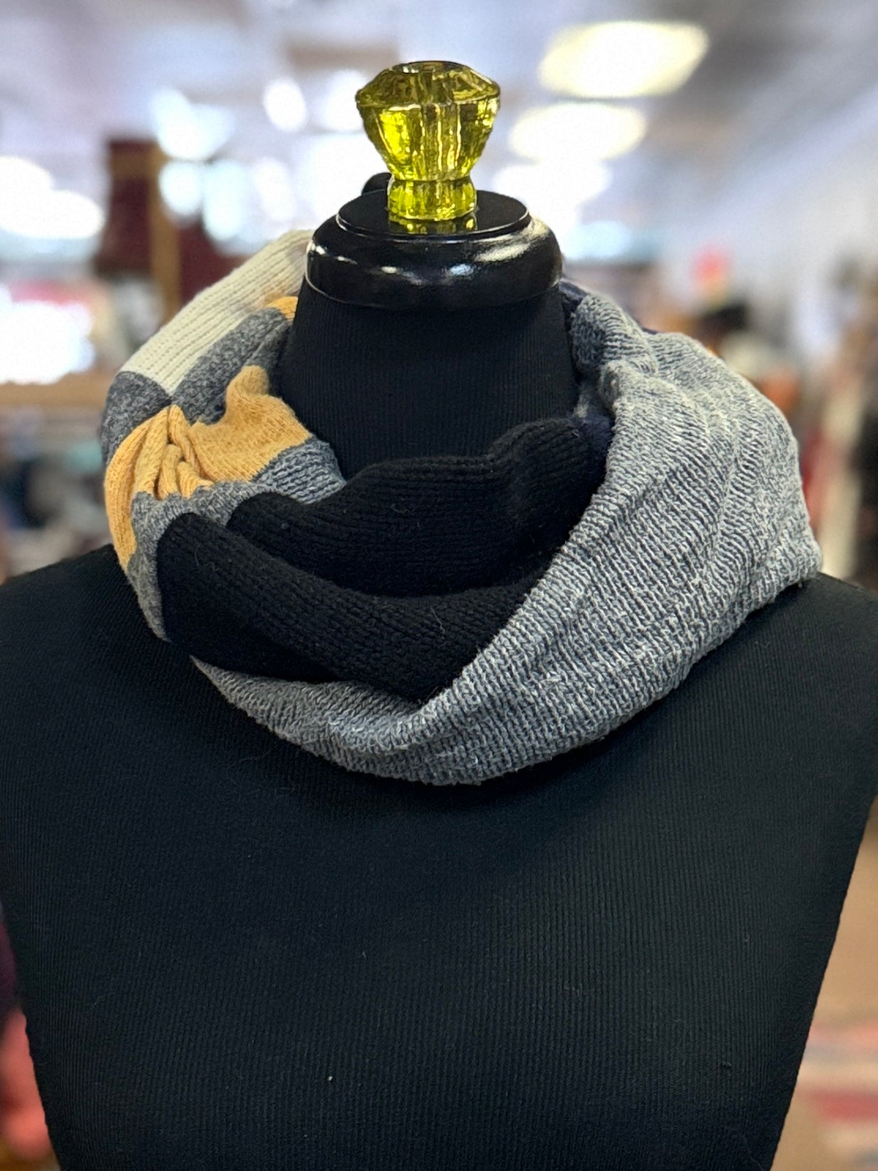 RECYCLED SWEATER SCARVES