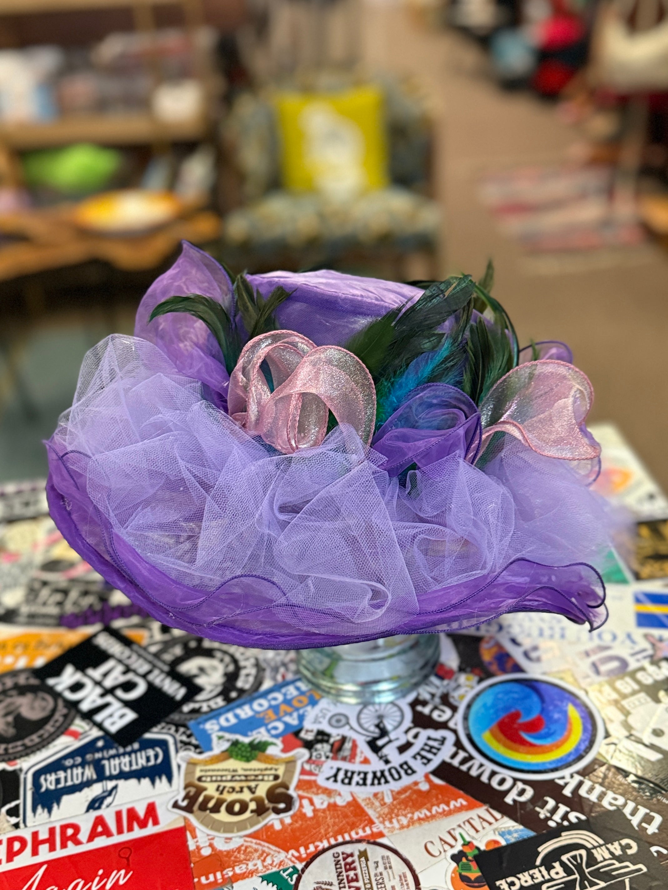 Winner's Circle Organza Derby Hats