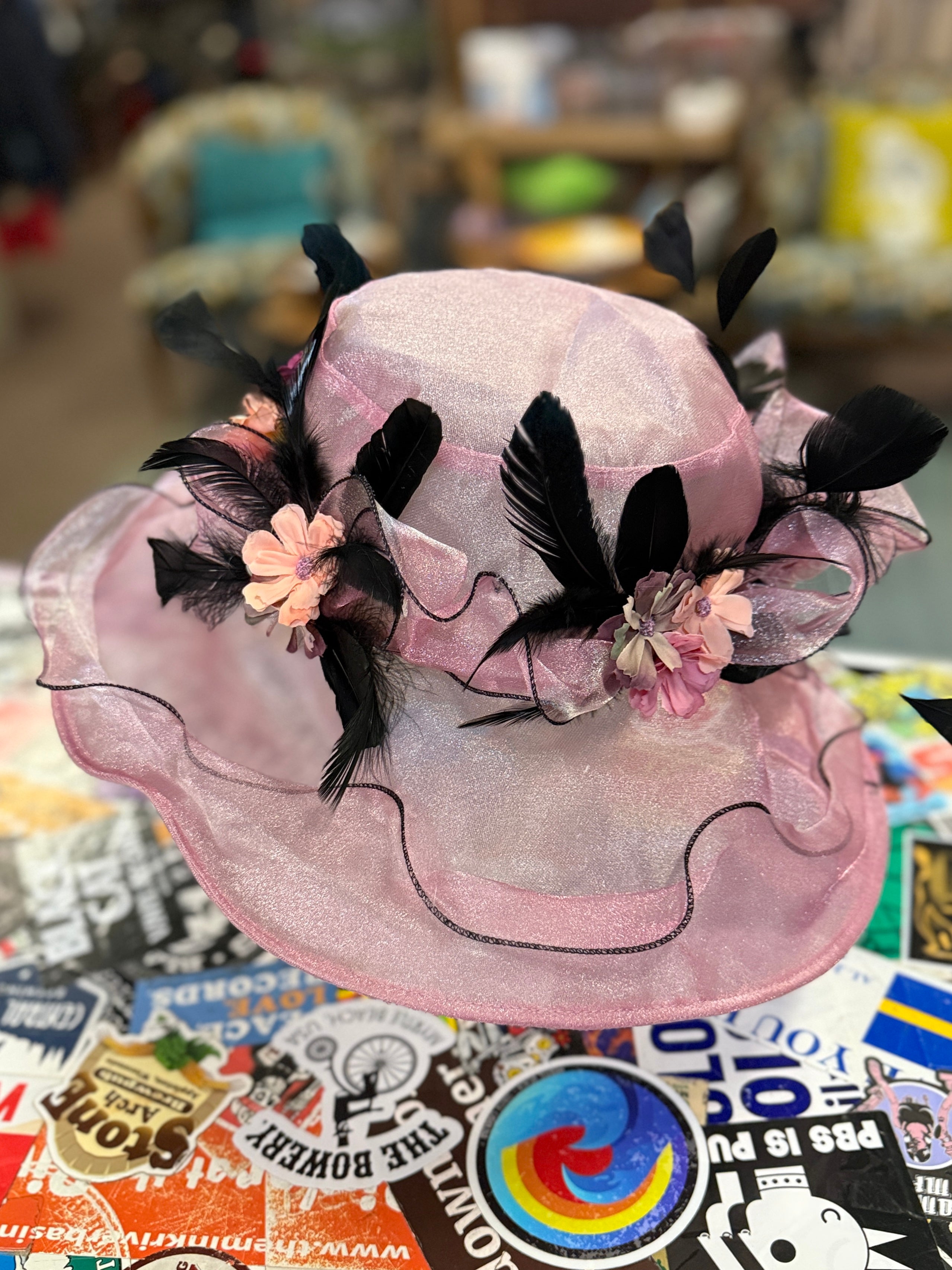 Winner's Circle Organza Derby Hats