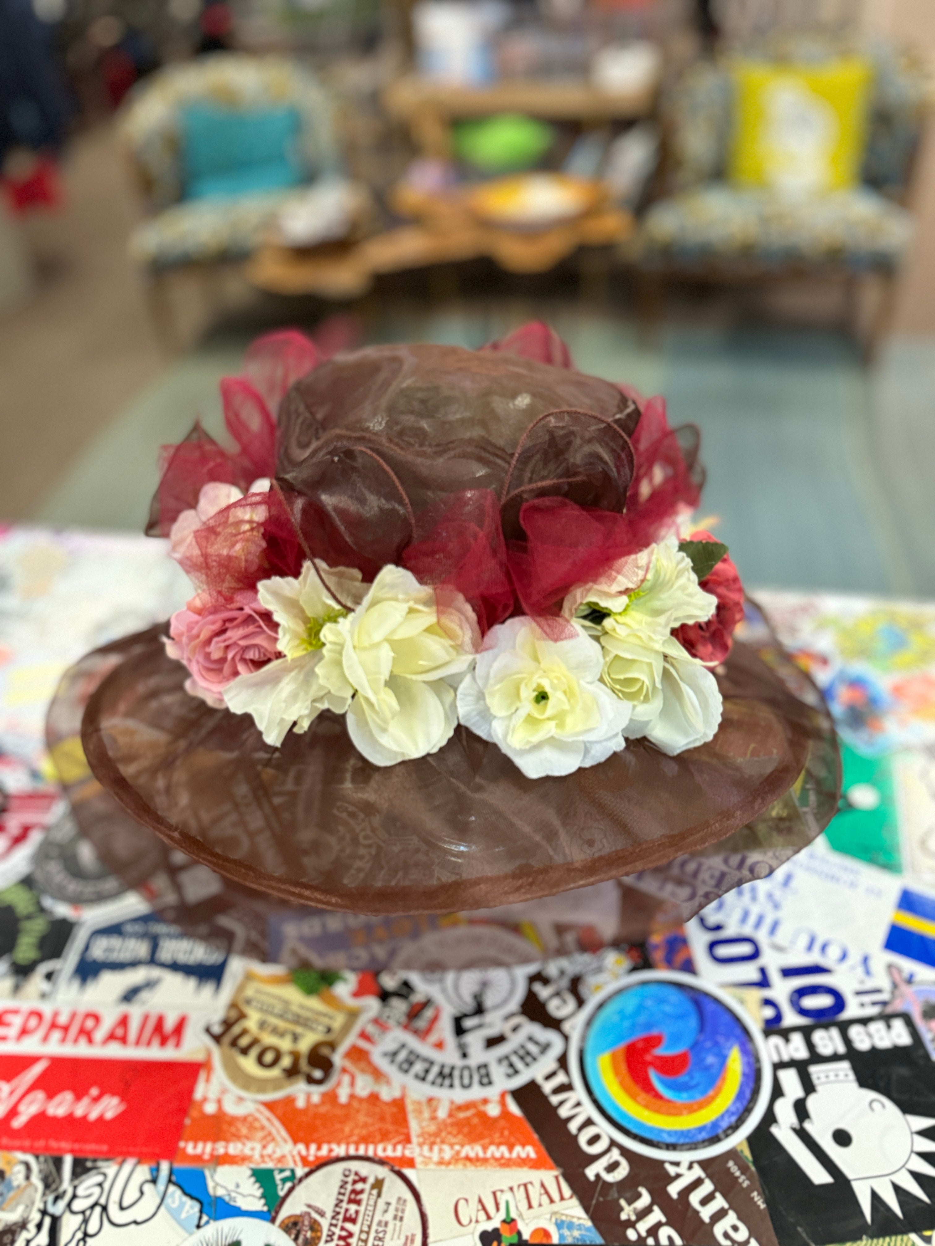 Winner's Circle Organza Derby Hats