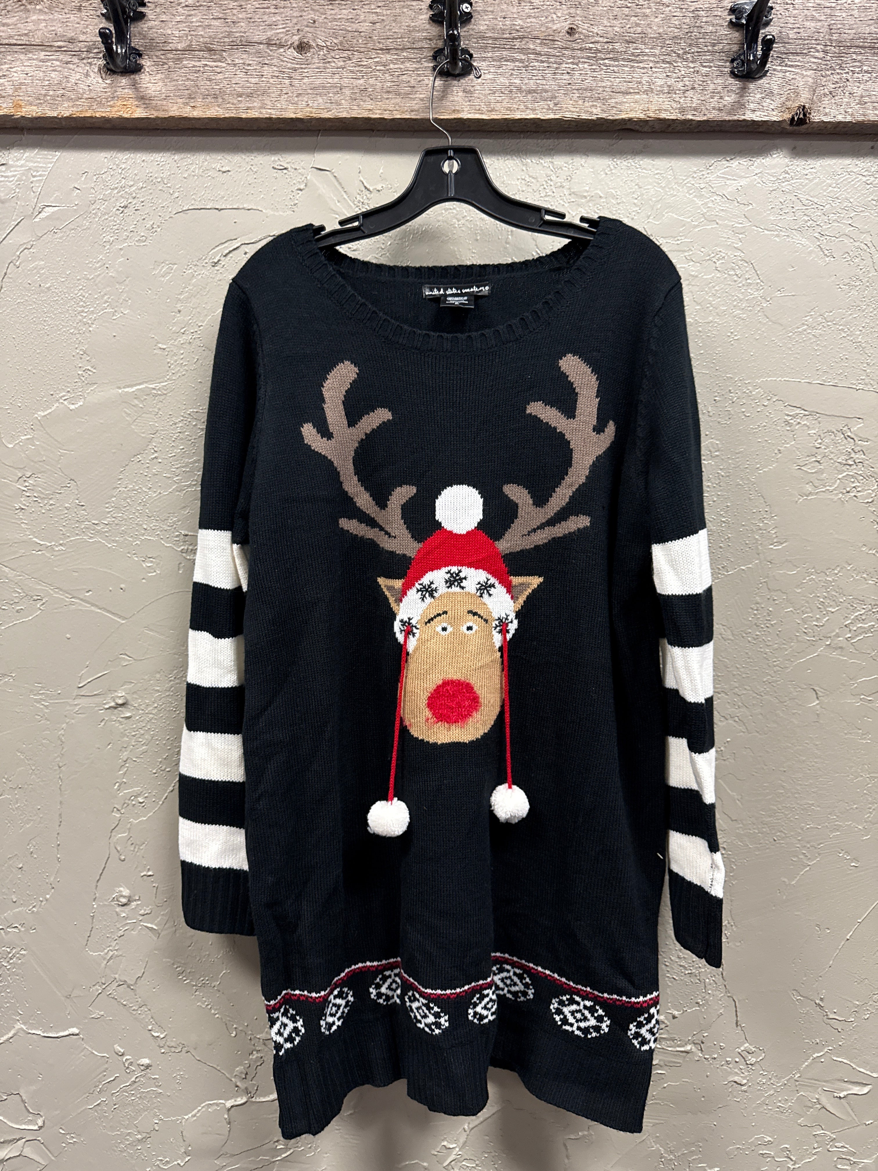 HOLIDAY REINDEER DRESS