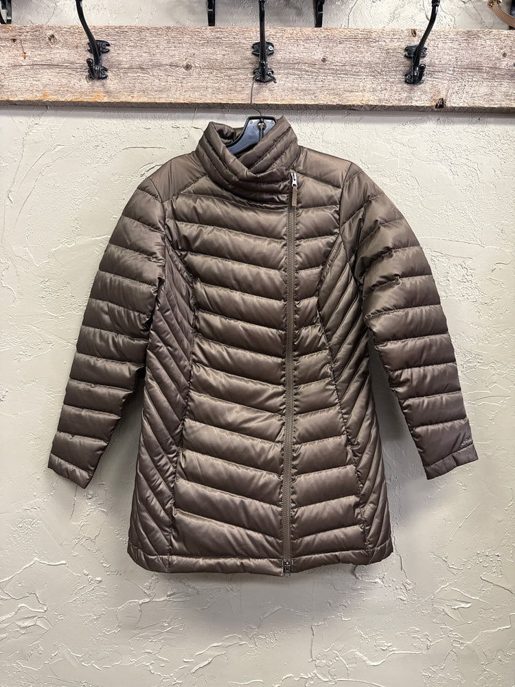 EDDIE BAUER MID LENGTH DOWN COAT (org$170)