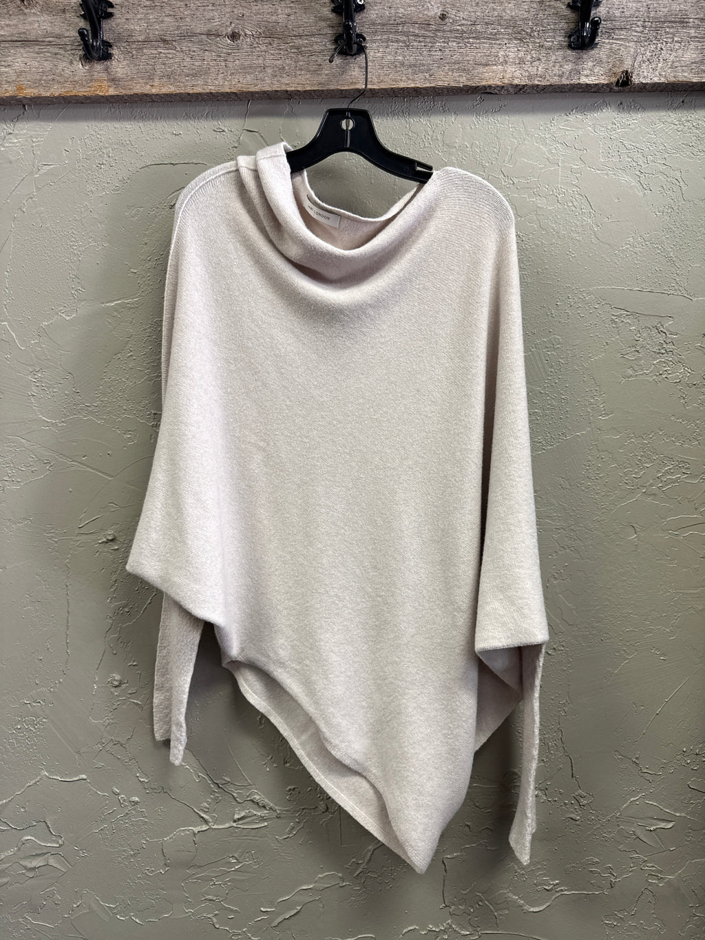 JAKI LONDON ASYMMETRIC DRAPED SWEATER (org$238)