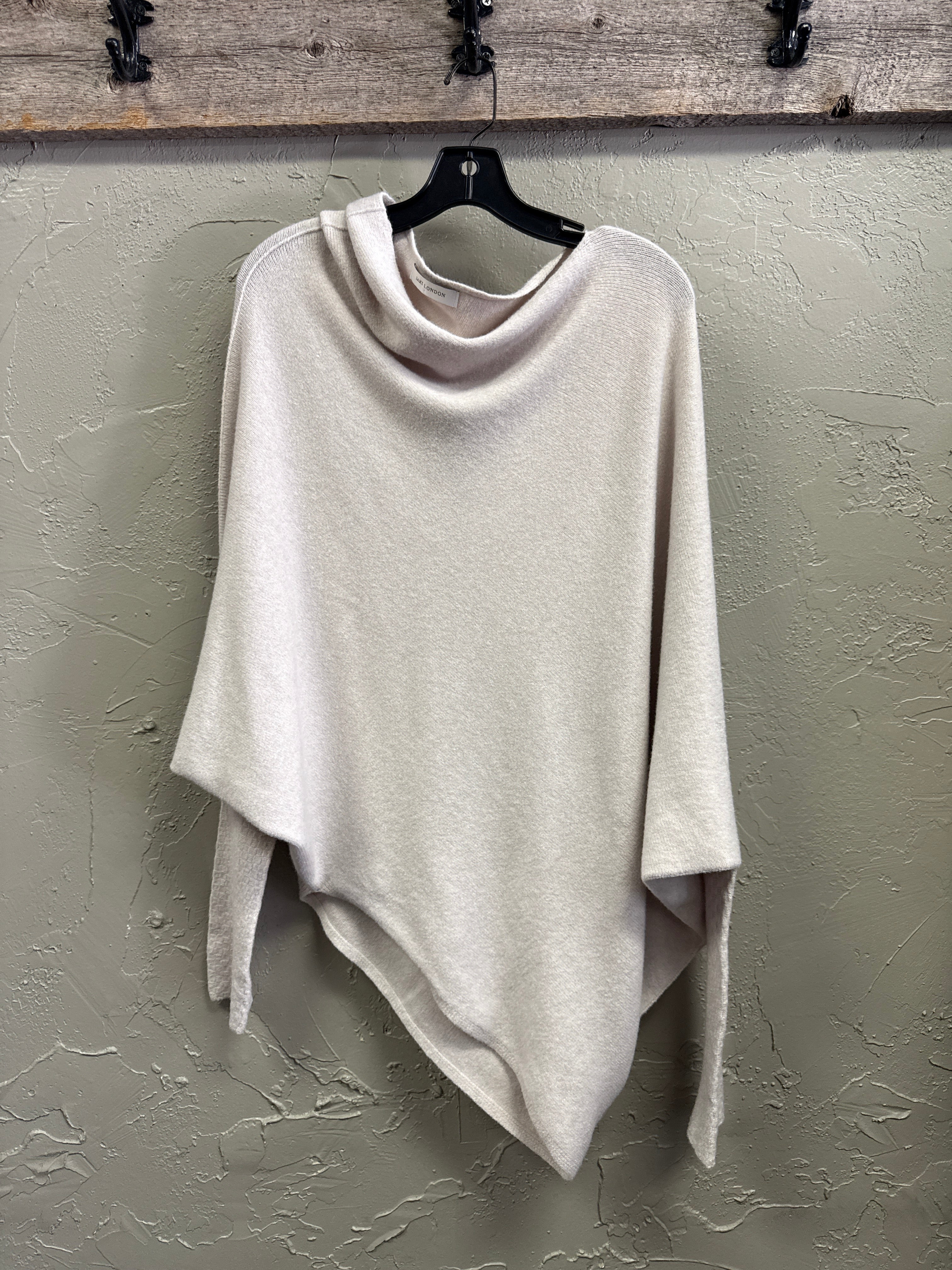 JAKI LONDON ASYMMETRIC DRAPED SWEATER (org$238)