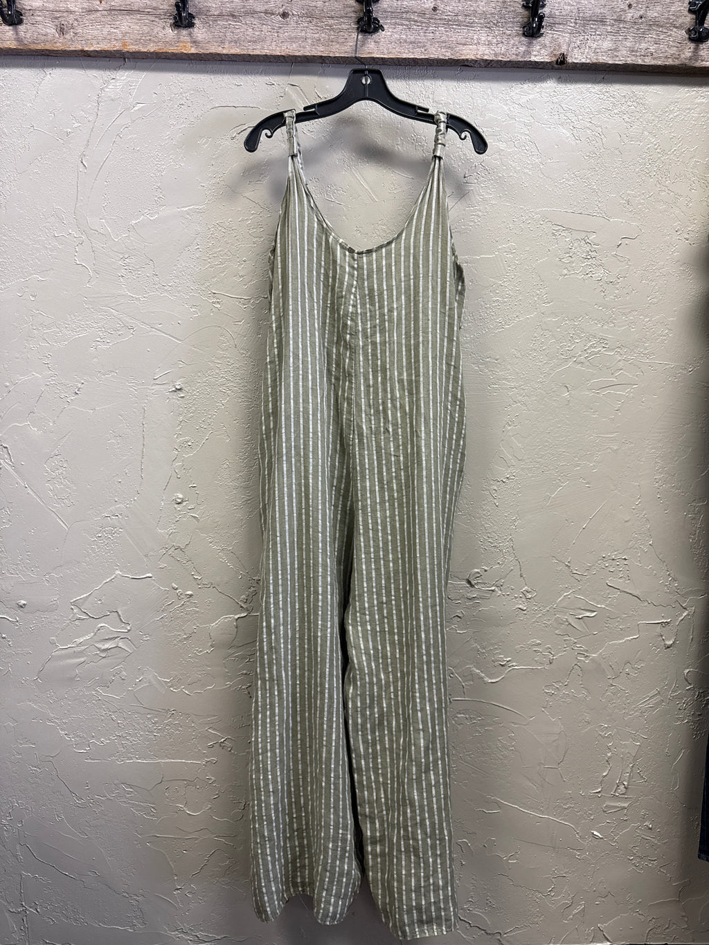 100% LINEN ROMPER *as is*