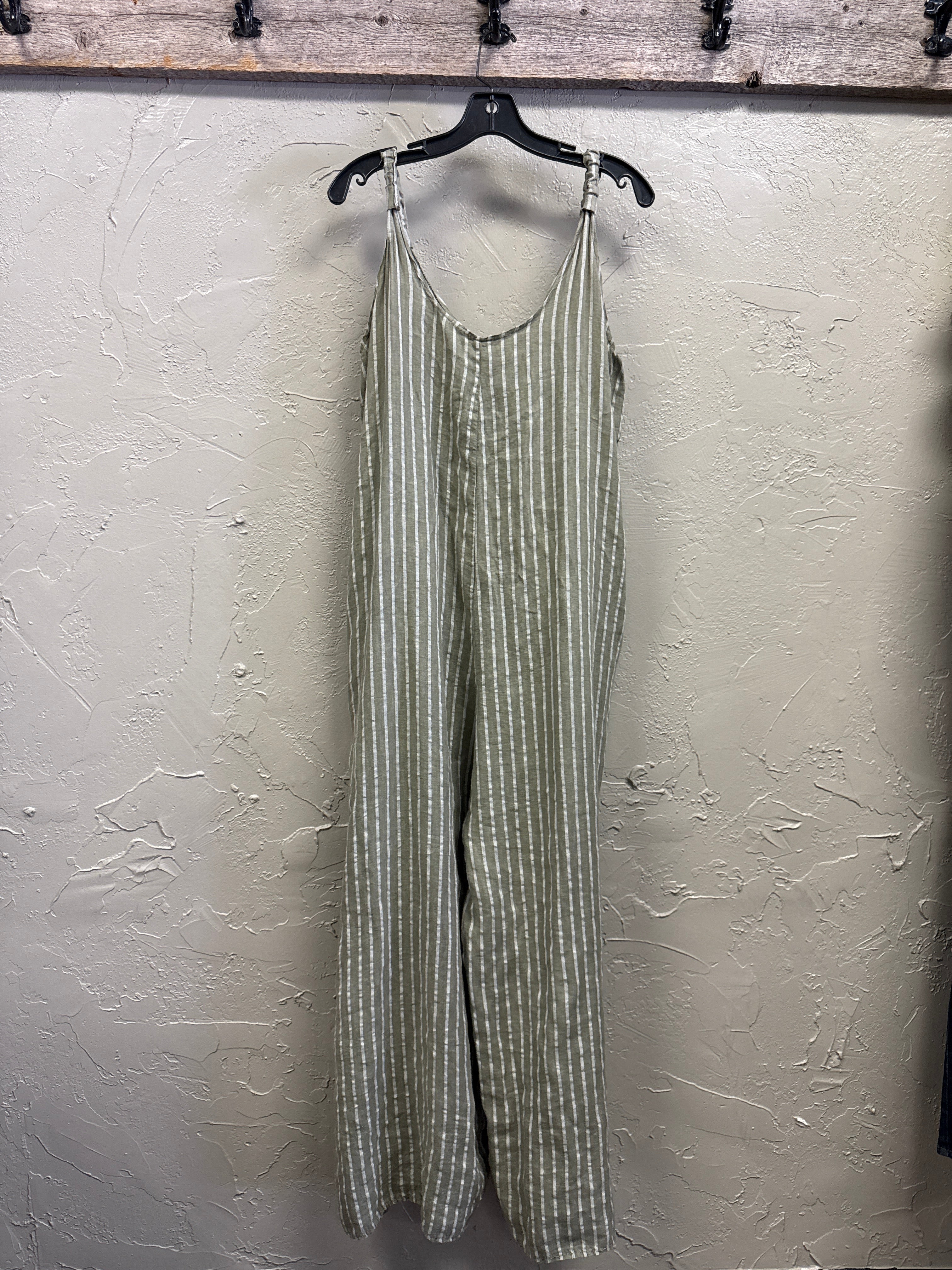 100% LINEN ROMPER *as is*